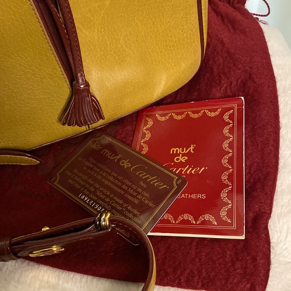 Cartier les must de Cartier Crossbody/Shoulder Bag - Picture 2 of 14